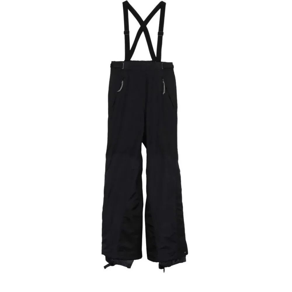 Vintage Patagonia Black Snow Pants Suspender Overall Snowbibs Women's 8US